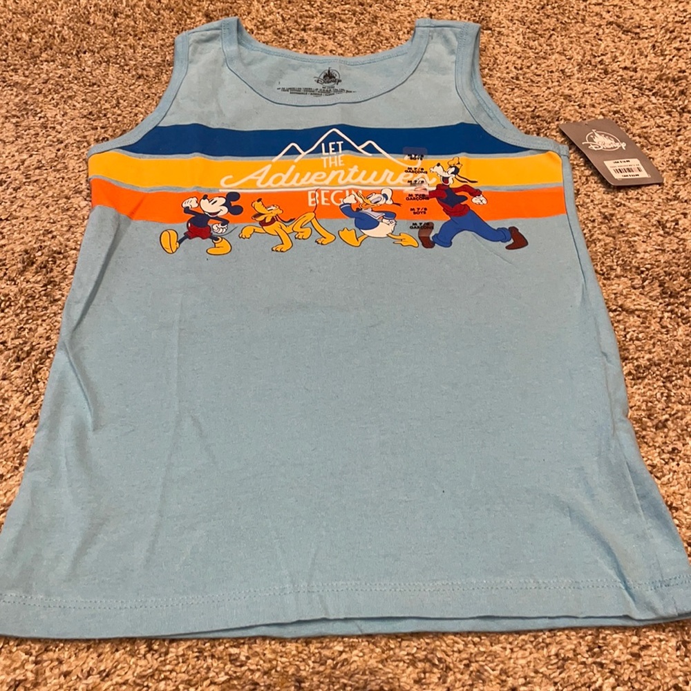 NWT licensed Disney tank top 7/8